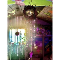 Crystal Suncatcher - Whimsical Handmade Beaded Window Decor