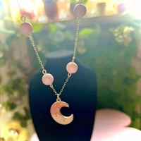Moonlit Rose Howlite Necklace