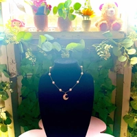 Moonlit Rose Howlite Necklace