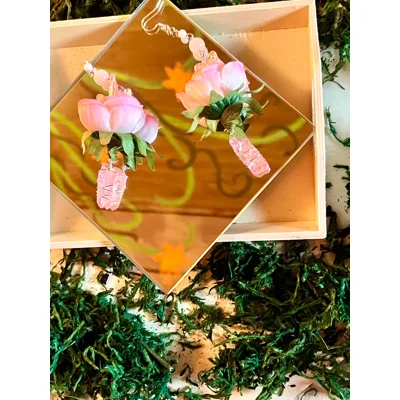 Blushing Goddess Earrings