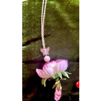 Crystal Rose Goddess Jewelry Set