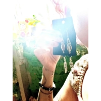 Virgin Mary Skeleton Earrings - Obsidian Goth Spiritual Jewelry - Divine Feminine Protection - Witch