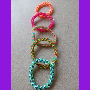 Loom Band Bracelets part 2