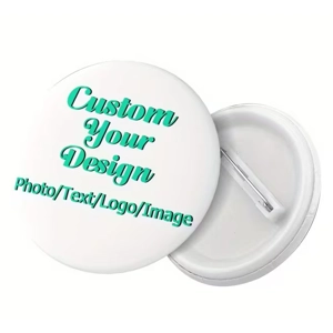 58mm Custom Printed Button Pin Badge