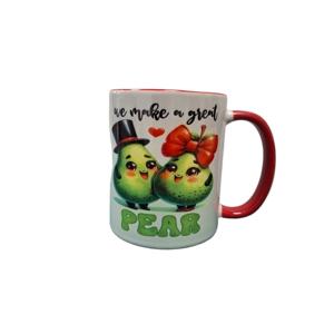 Custom Printed Great Pear 11oz Ceramic Coffee Mug/Tea Cup