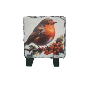 Robin Rock Square Slate Coaster - Sl-01