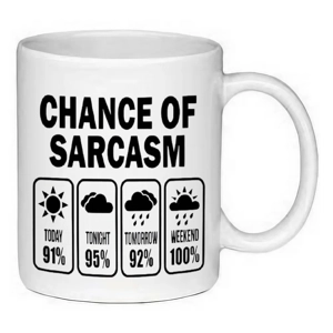Custom Printed Funny 11oz Ceramic Coffee Mug/Tea Cup