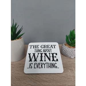 Novelty Funny Coffee Tea Drink MDF Coaster - Coa-05