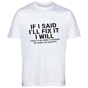 Custom Printed Funny Adult T Shirt