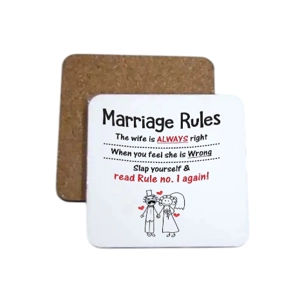 Novelty/Funny Coffee Tea Drink MDF Coaster Coa4002