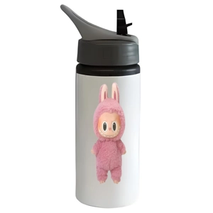 Labubu Metal 650ml Drinks Bottle Any Name