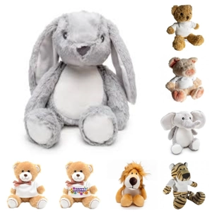 Plush Toys Any Image/Any Text Can Be Added 6 Designs