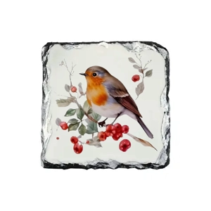 Robin Rock Square Slate Coaster - Sl-07
