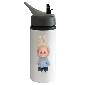 Labubu Metal 650ml Drinks Bottle Any Name