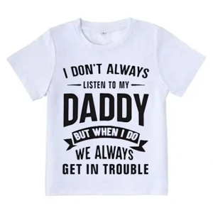 Children's Funny T Shirt available in 5 sizes Choose From