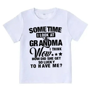 Children's Funny T Shirt available in 5 sizes Choose From
