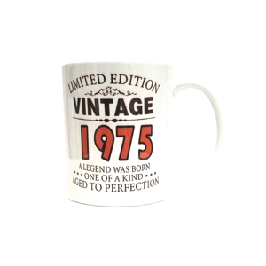 Custom Printed Vintage 11oz Ceramic Coffee Mug/Tea Cup