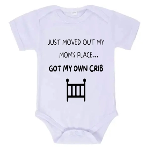 Funny Novelty White Babygro available in 4 sizes