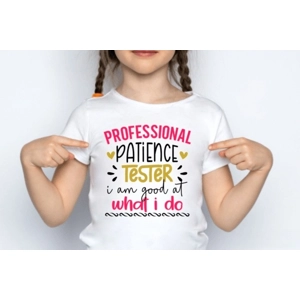 Children's T Shirt Baby Tester available in 4 sizes Choose Style