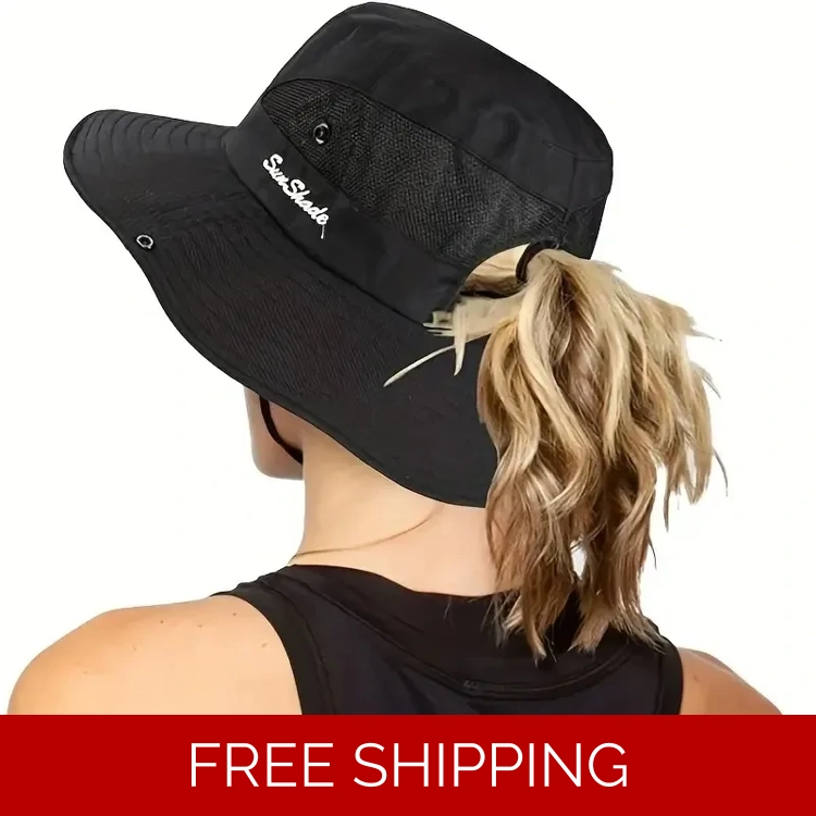 Womans Gray Hat Breathable P..