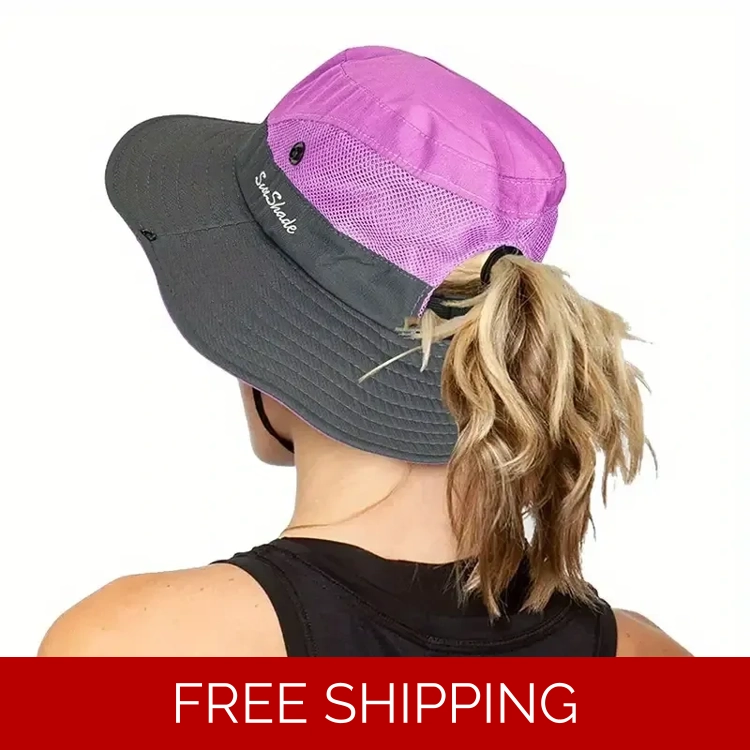 Purple/Gray Woman’s Hat