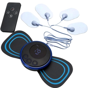 FineMart Massage Apparaat met Afstandsbediening 4 Elektroden Mini EMS FineMart Massage Apparaat met Afstandsbediening 4 Elektroden Mini EMS