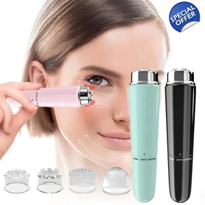 FineMart Oogmassage Apparaat Vibratie Wit