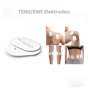 FineMart TENS/EMS Elektroden Pads 16 Stuks FineMart TENS/EMS Elektroden Pads 16 Stuks