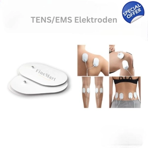 FineMart TENS/EMS Elektroden Pads 16 Stuks FineMart TENS/EMS Elektroden Pads 16 Stuks