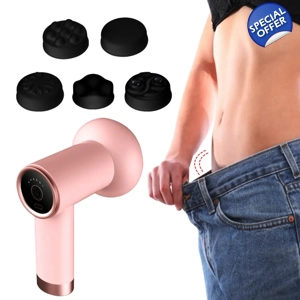 FineMart Lichaam Massage Apparaat Massage Apparaat Roller Oplaadbaar en Draadloos Roze