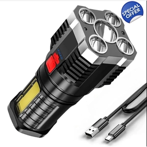 FineMart Zaklamp LED Oplaadbaar