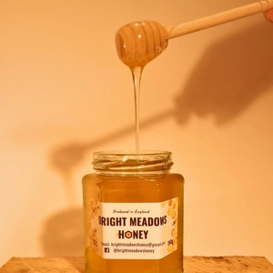 Wooden Honey Drizzler