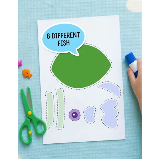 Cut and Paste Fish
