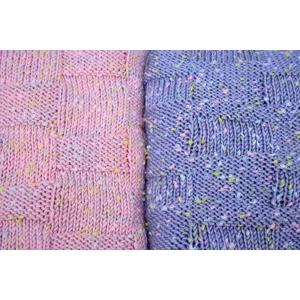 Flecks of Color Basketweave Baby Blankets