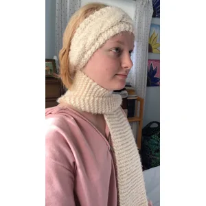 Abby wearing Pearl