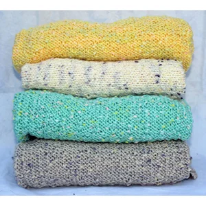 Flecks of Color Swiss Dot Baby Blankets