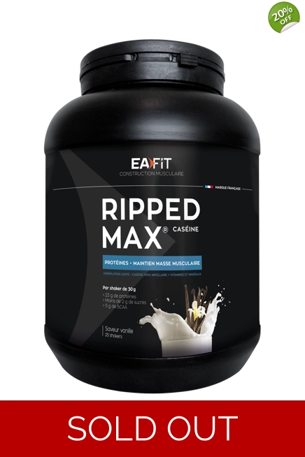Ripped Max Caseine vanille
