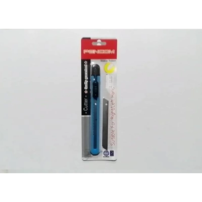 มีดคัตเตอร์เล็ก PENCOM CT02 พลาสติก 9มม. แถมใบ