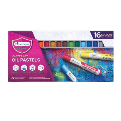 สีชอล์กน้ำมัน 16 สี มาสเตอร์อาร์ต