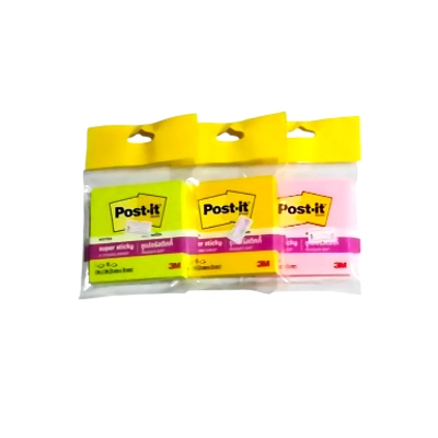 โพสอิท 3*3" เขียว 3M SUPER STICKY