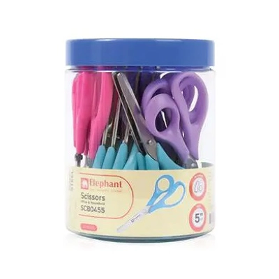 กรรไกรสำหรับนักเรียน 5นิ้ว ช้าง