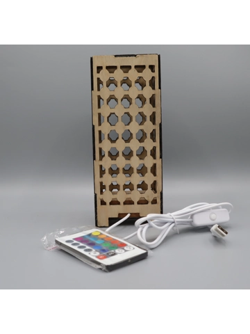 Usb powered Laser cut lamp design 3