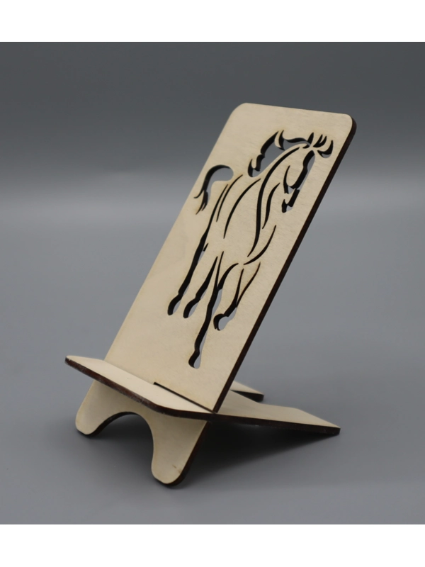 Laser cut Horse Mobile Phone Stand