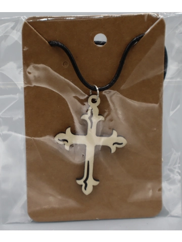 Laser cut Cross Pendant Design 3