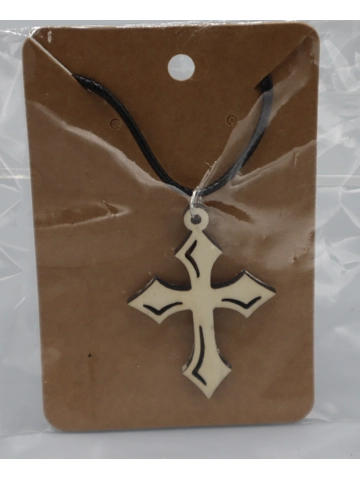 Laser cut Cross Pendant Design 6