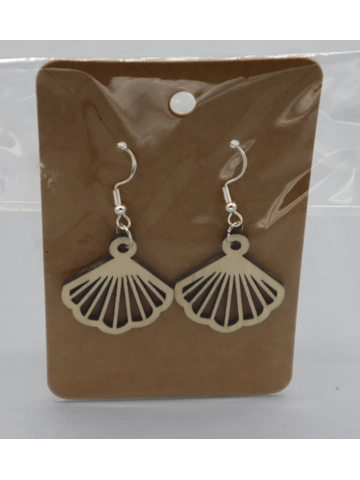 925 Silver Laser Cut Earrings Design 7