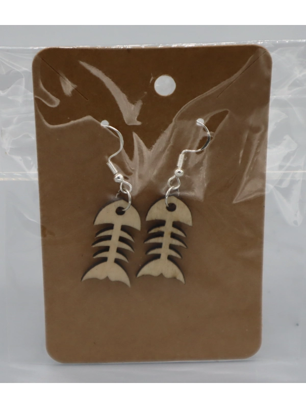 925 Silver Laser Cut Earrings Design 43