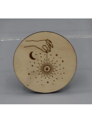 Star vibes fridge magnet design 4