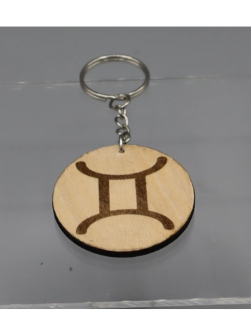 Star sign keyring Gemini