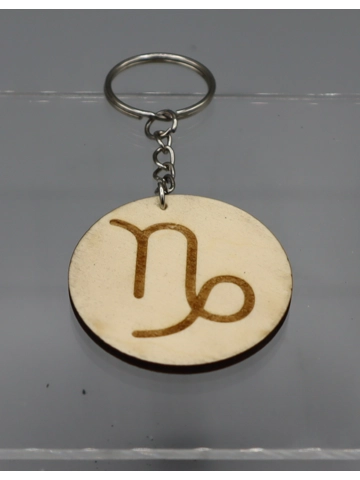 Star sign keyring Capricorn
